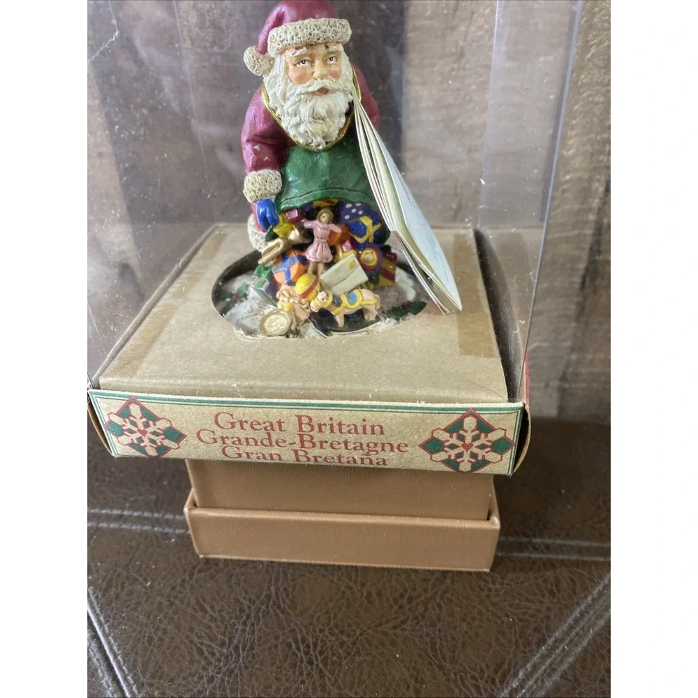 Vintage 1998 Shaker Hearth Santa Cookie‎ Press Great Britain New In Box 5